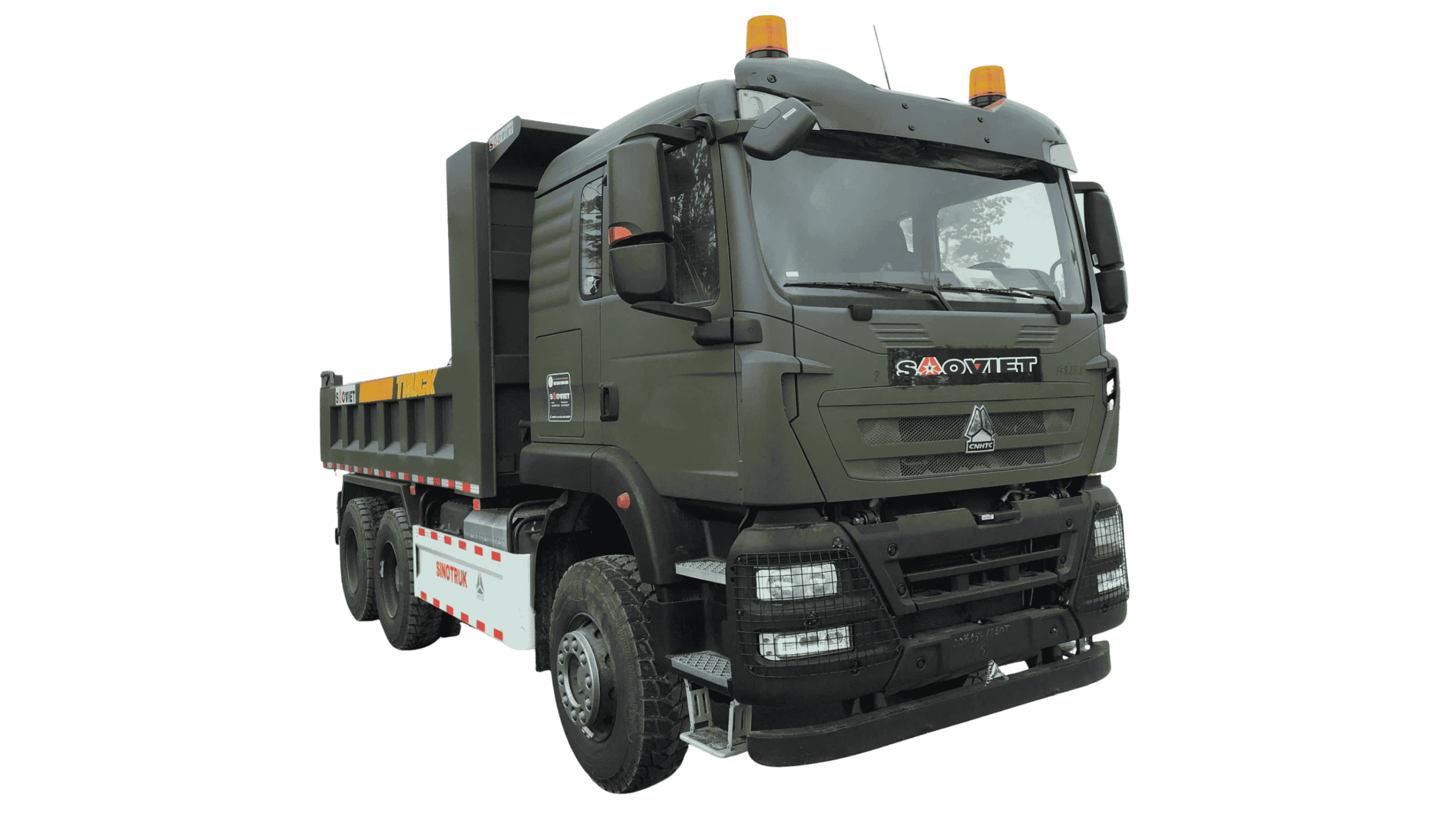 Ben 3 chân thùng vuông TX – Động cơ 400 – Lốp 12.00R20