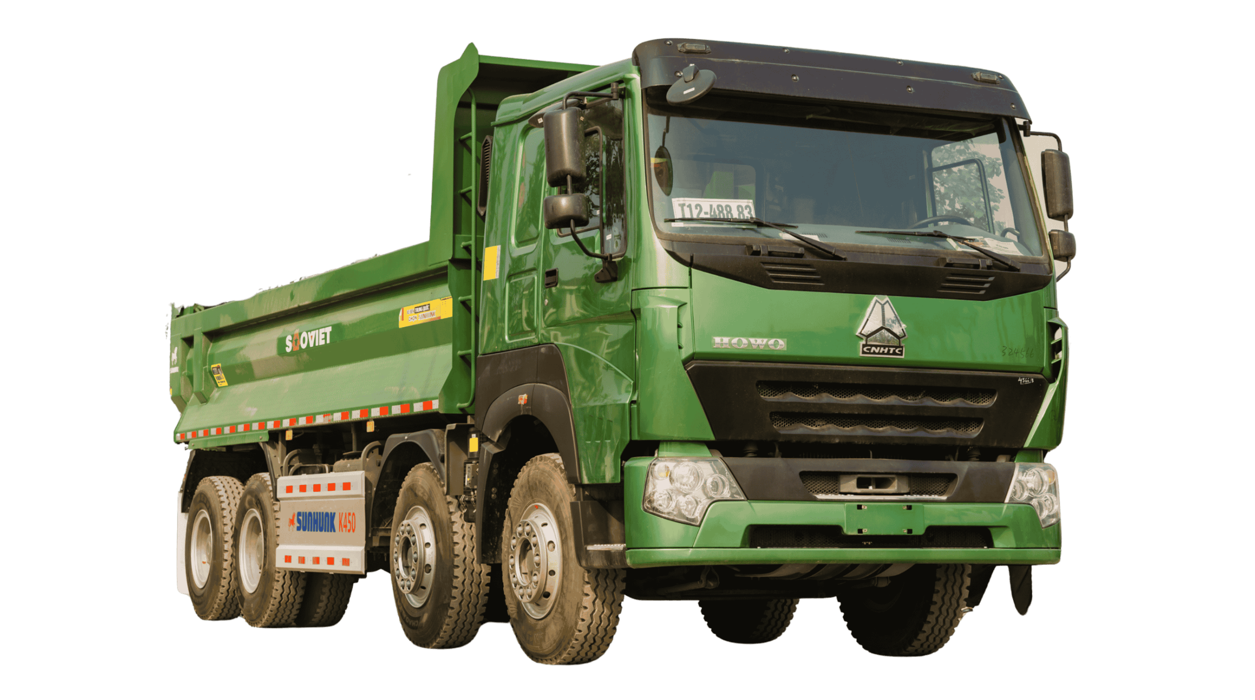 Ben 4 chân thùng U - V7G – Động cơ D10 - 380