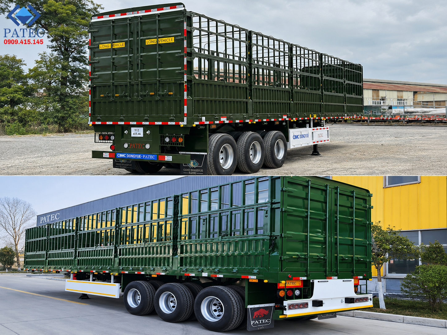 Moóc mui - lốp 12R20